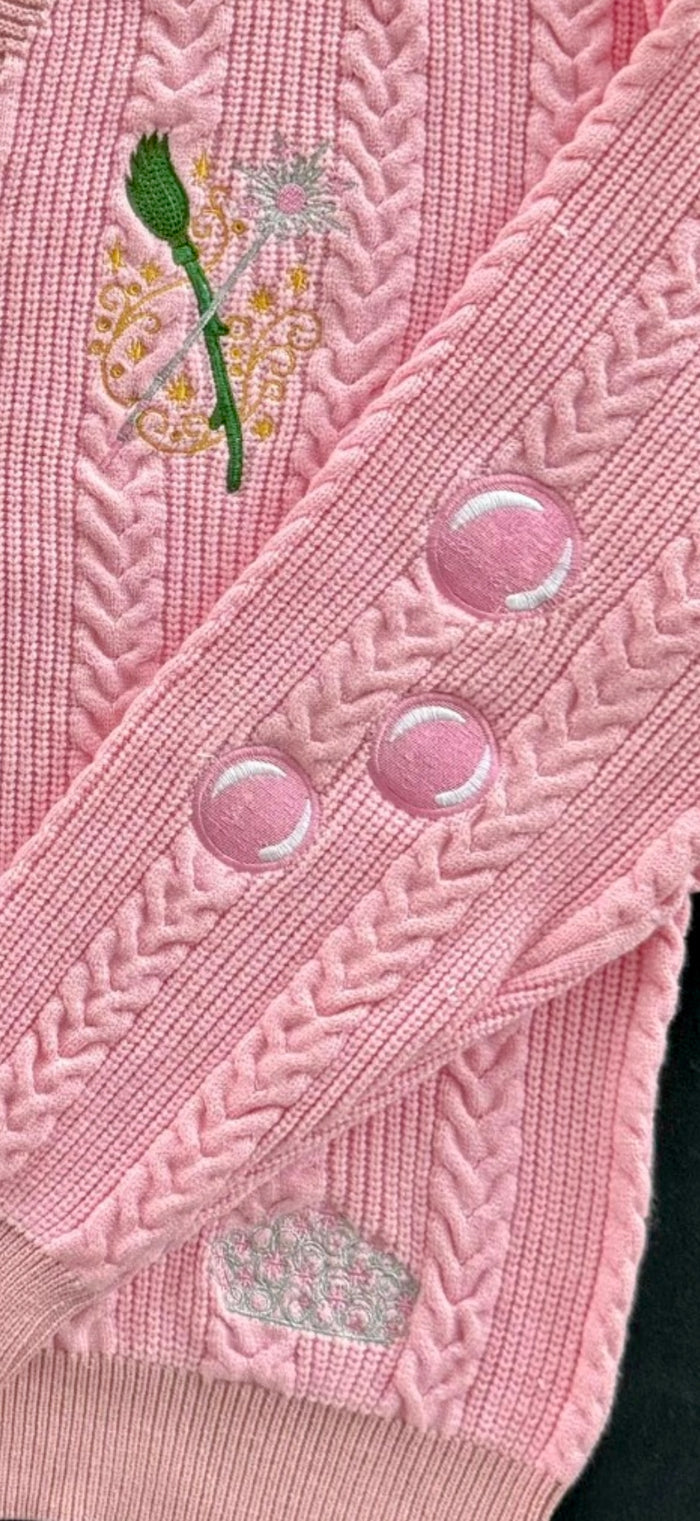 LIMITED EDITON: THE WITCHES CARDIGAN: Pink Edition 🩷