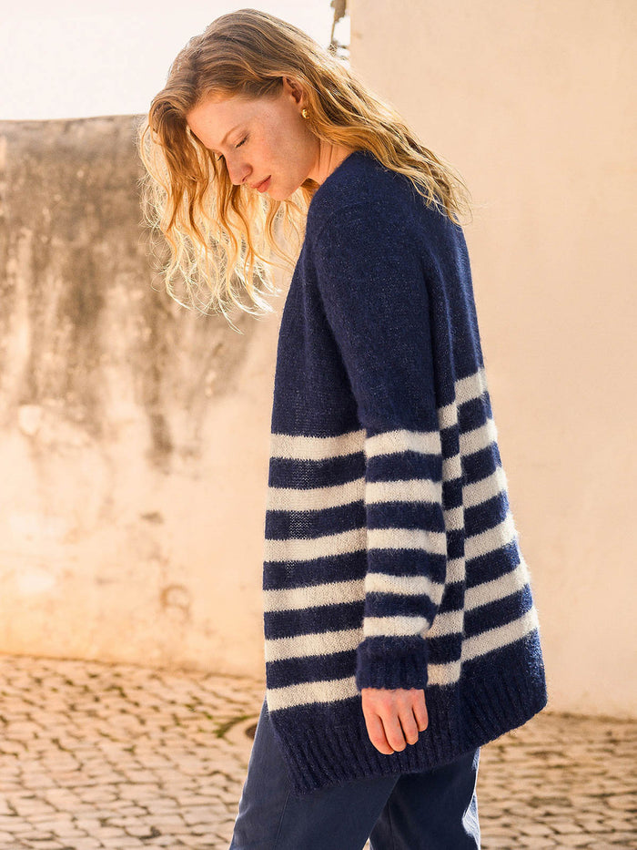Longline Edge To Edge Cardigan