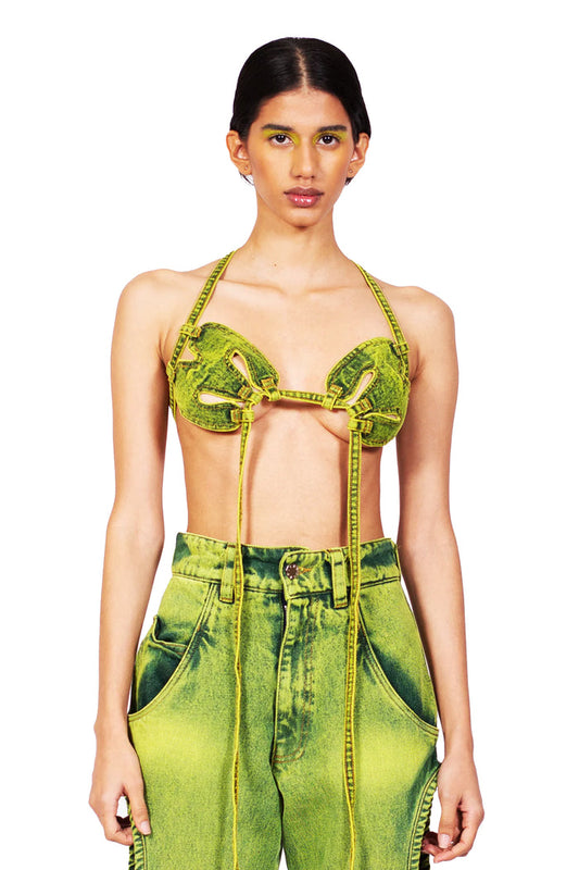 M Denim Top Acid
