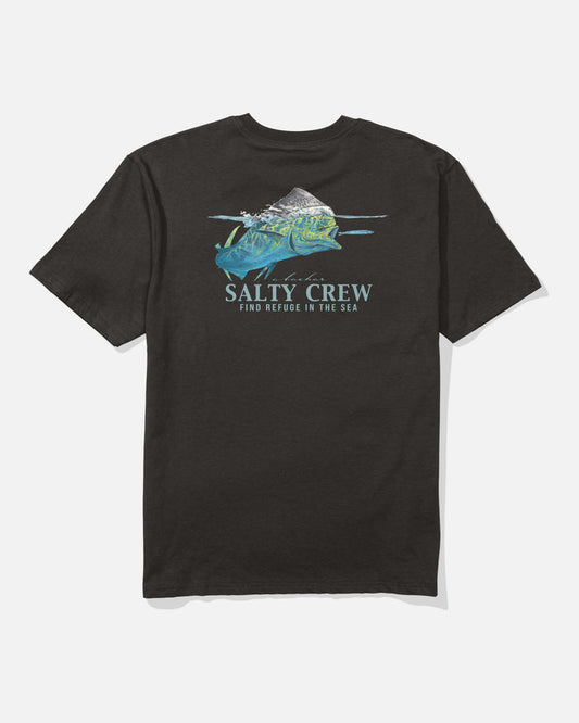 Mahi Surface Ss Tee - Black