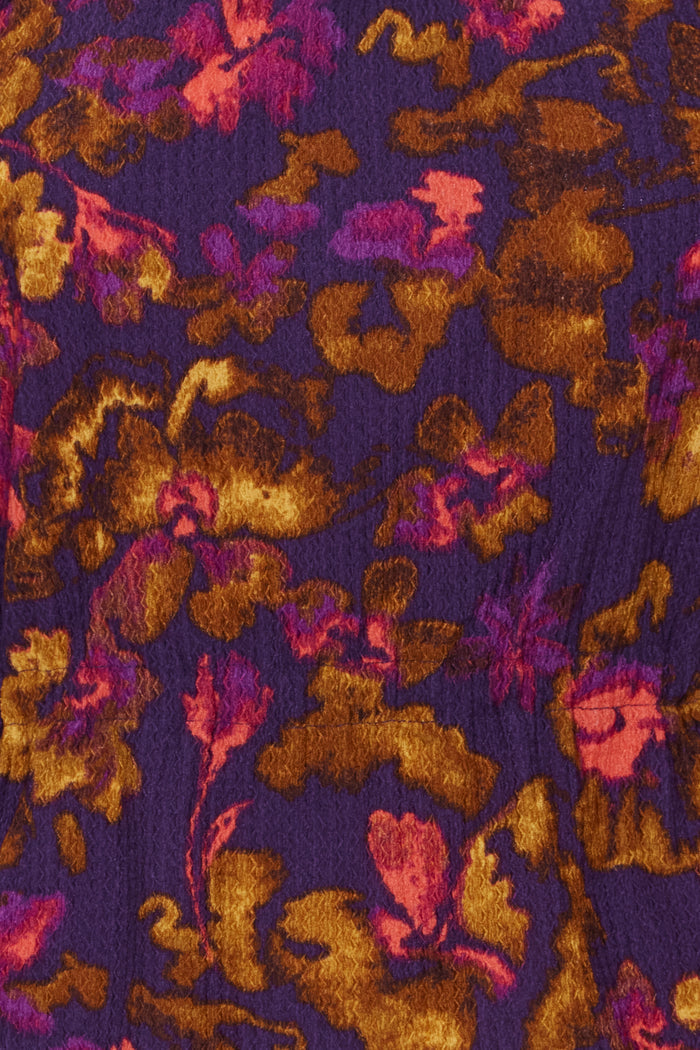 MAISE TOP (PURPLE MULTI FLOWER)