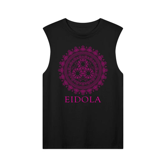 eidola Mandala - Black Muscle Tank