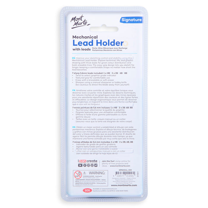 Mechanical Lead Holder with Leads