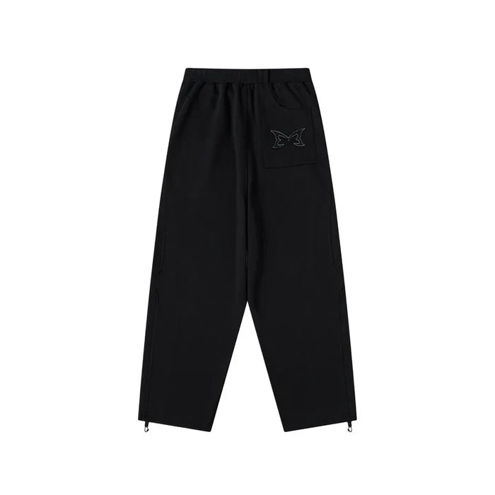 MERTRA Split Panel Jogging Black