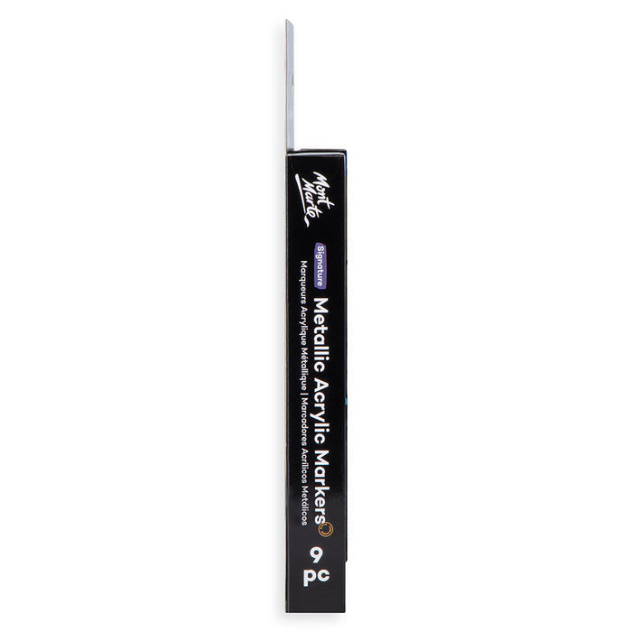 Metallic Acrylic Markers Signature 9pc