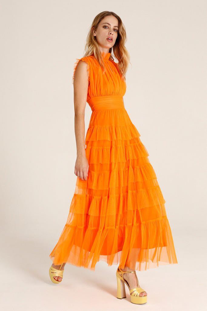 METIS DRESS (ORANGE)