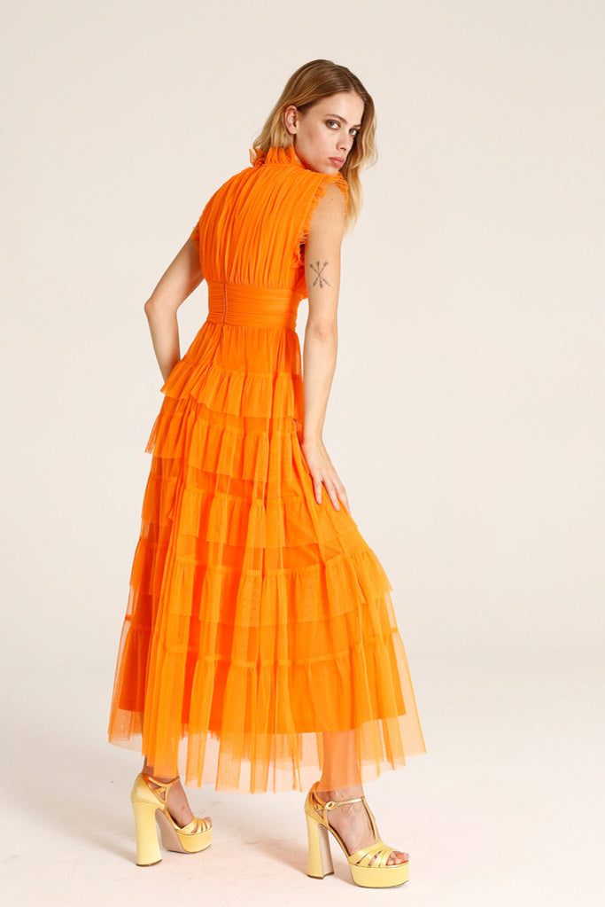 METIS DRESS (ORANGE)