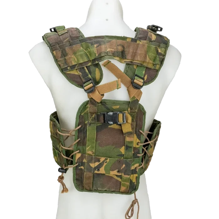 Modified Dutch DPM M93 Combat Vest - Large - Film Production Used - Combat Vests & Rigs