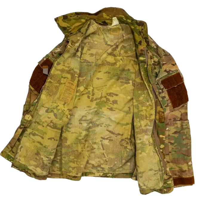 Modified Multi Camo Field Shirt - Large, Item 1 - Film Production Used - Field Shirts