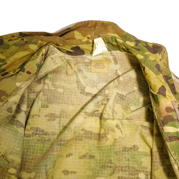 Modified Multi Camo Field Shirt - Large, Item 1 - Film Production Used - Field Shirts