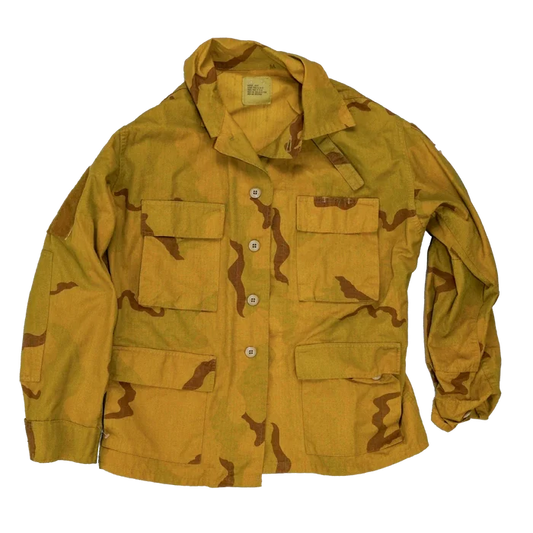 Modified USGI 3 Colour Desert BDU Shirt - Film Production Used - Field Shirts