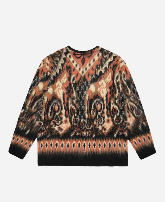 Mohair Cardigan - Paisley (Multi)
