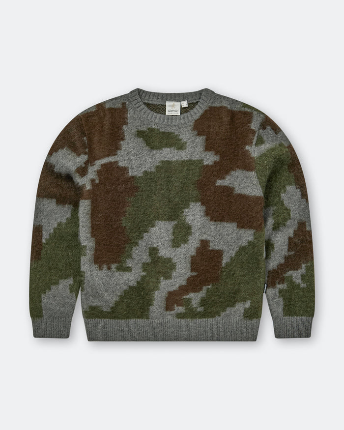 Mohair Sweater - Jungle Digi Camo