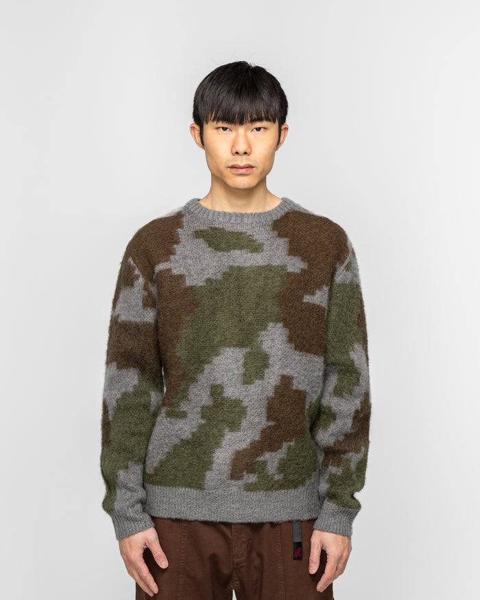 Mohair Sweater - Jungle Digi Camo