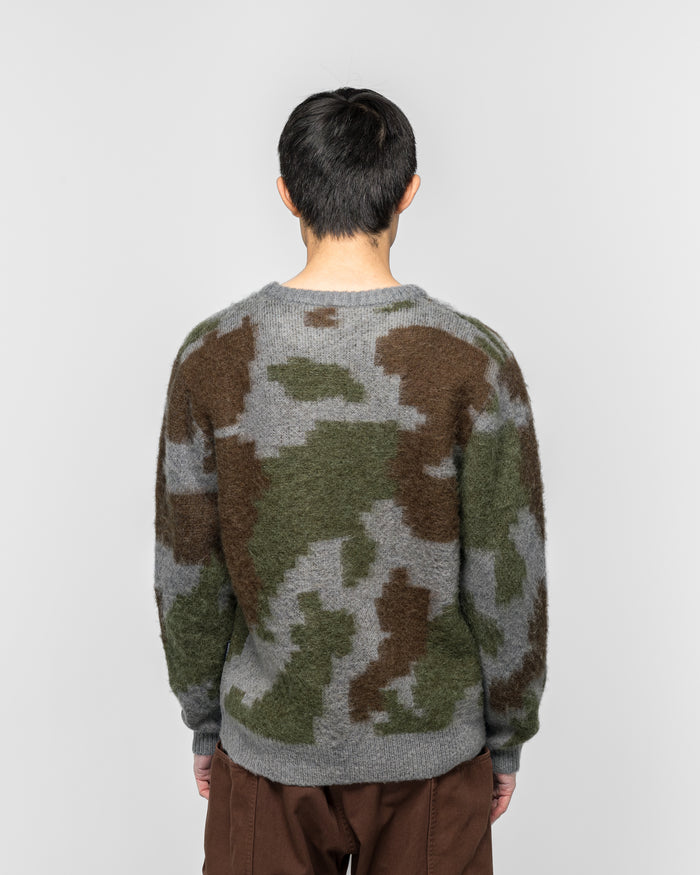 Mohair Sweater - Jungle Digi Camo