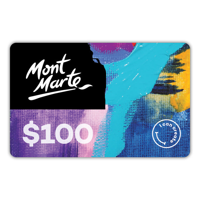 Mont Marte Online Gift Card - $100