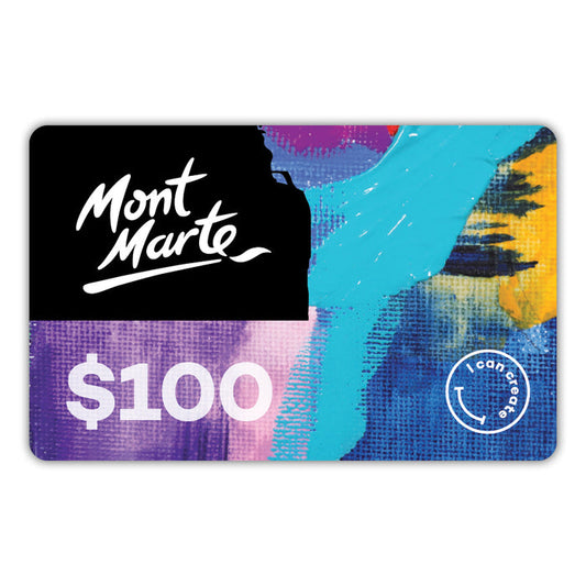 Mont Marte Online Gift Card - $100