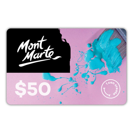 Mont Marte Online Gift Card - $50