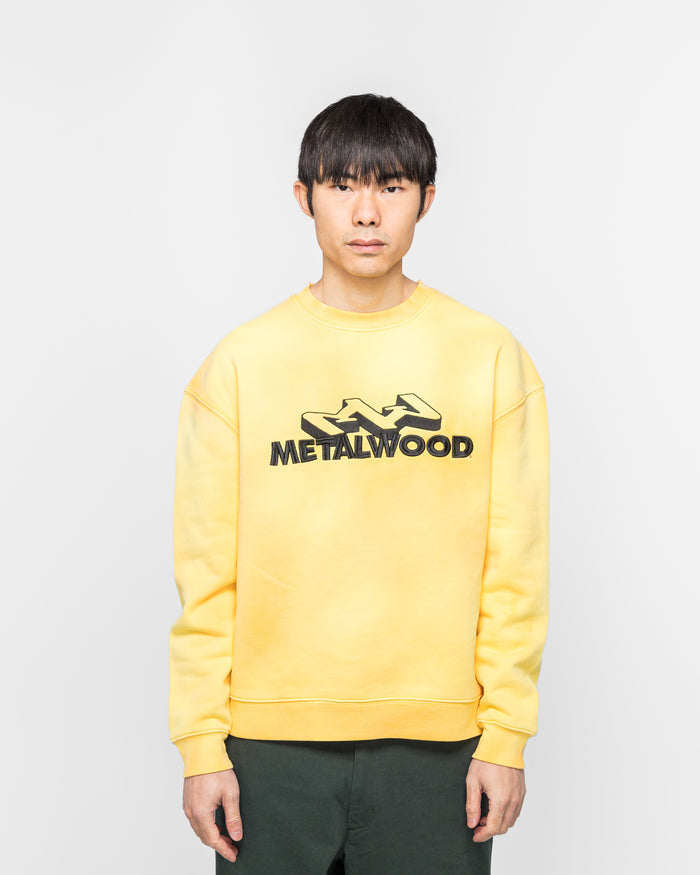 Mountaineer Crewneck Sweatshirt - Gold