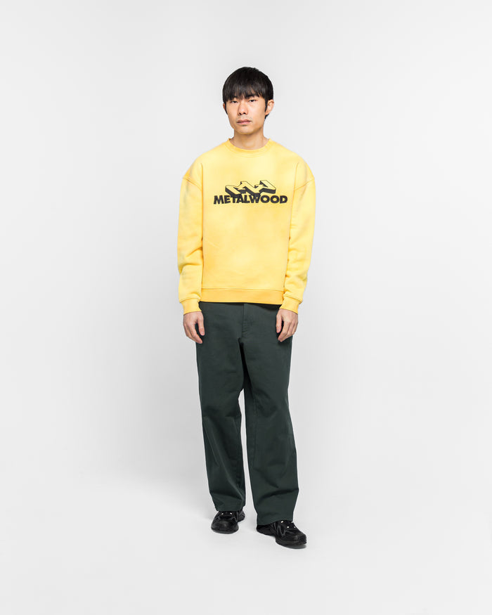 Mountaineer Crewneck Sweatshirt - Gold