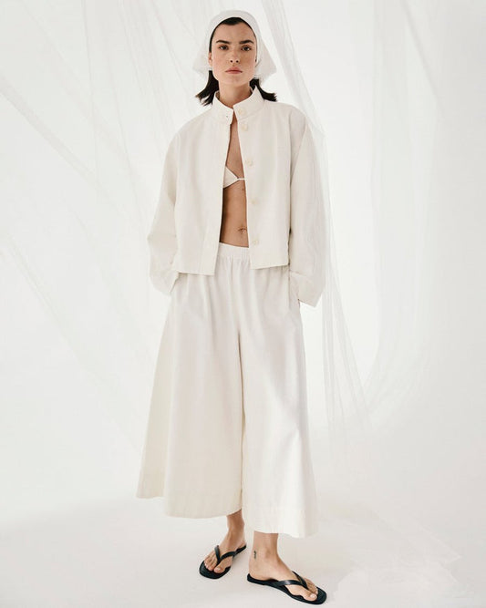 MSCH Josilyn HW Skirt Pants Egret