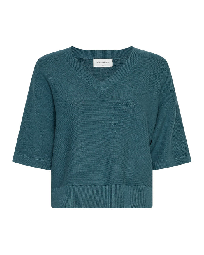 MSCH Thamira 2/4 V-neck Pullover Balsam