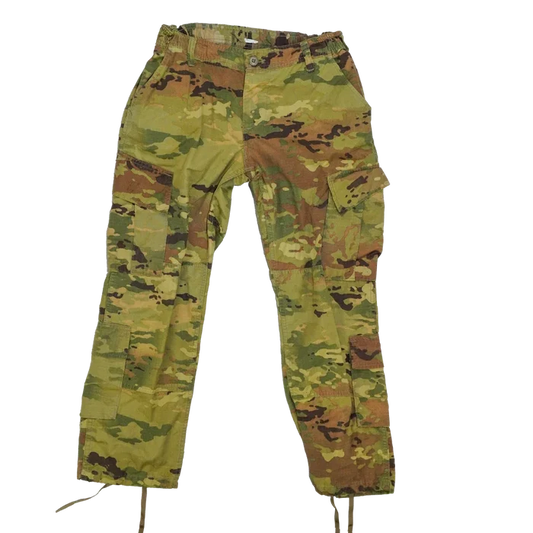 Multi Camo Army Trousers - Medium - Film Production Used - Combat Trousers