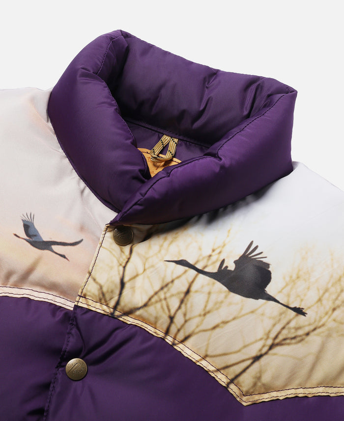 Needles x Rocky Mountain Featherbed Down Vest (Purple)