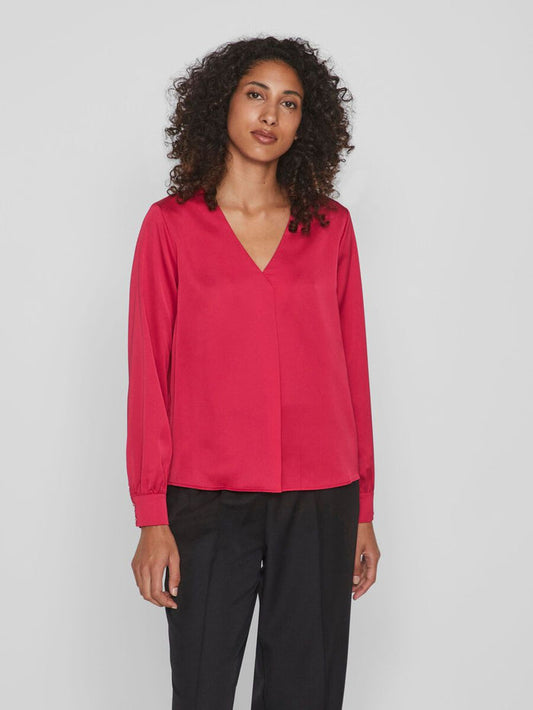 NESSIE V-NECK TOP (LOVE POTION)