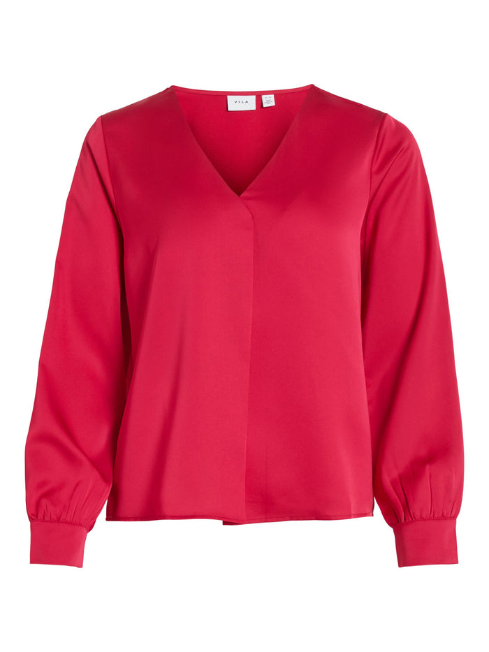 NESSIE V-NECK TOP (LOVE POTION)