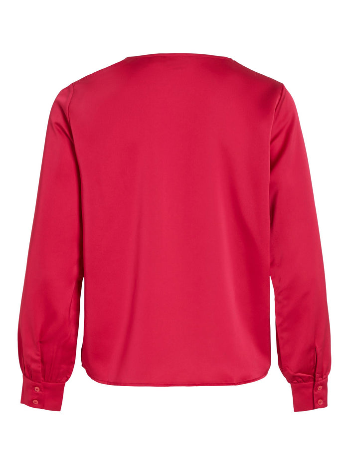 NESSIE V-NECK TOP (LOVE POTION)