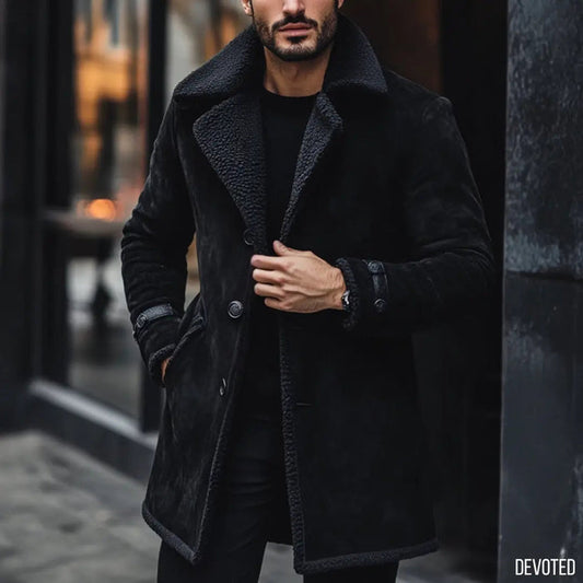 Nomad Coat Nappa Suede