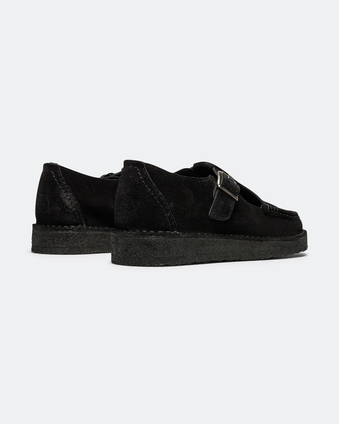 Nomad T-Bar - Black Suede