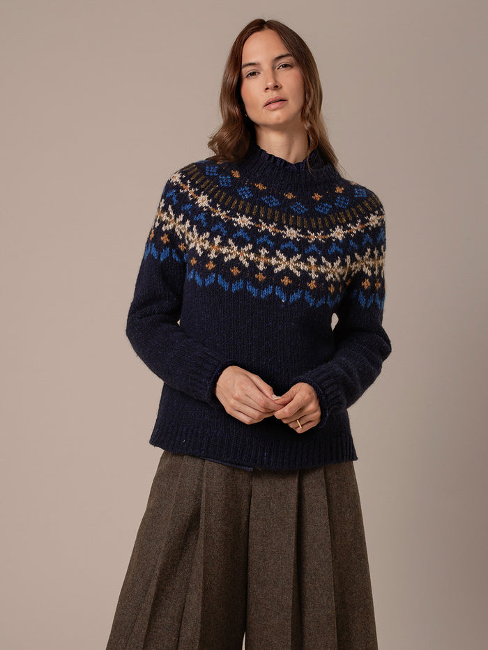 Nordic Yoke Fair Isle Jumper