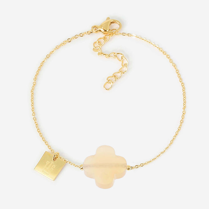 Nude Clover Gold Bracelet