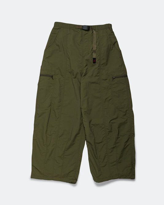 Nylon Balloon Pant - Olive