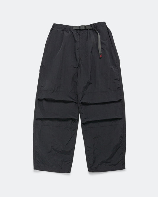 Nylon Paneled Trek Pant - Black