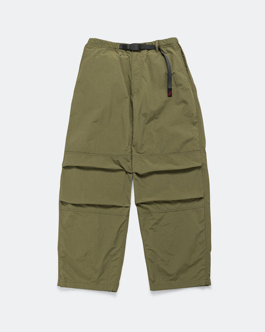 Nylon Paneled Trek Pant - Olive