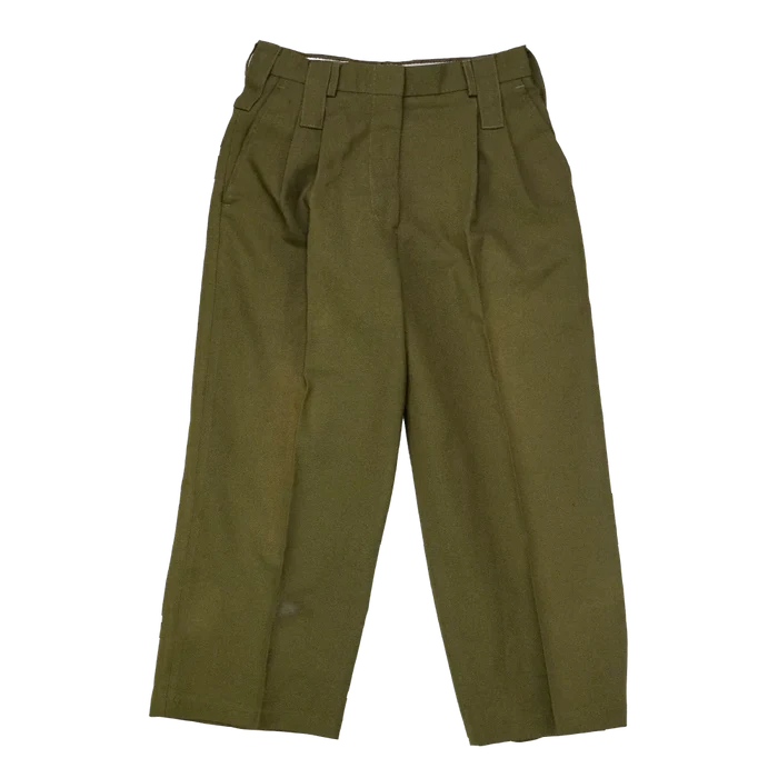 NZ Army 1970s Service Dress Trousers - 68cm, XSmall - New Zealand Army Surplus - Dress Trousers