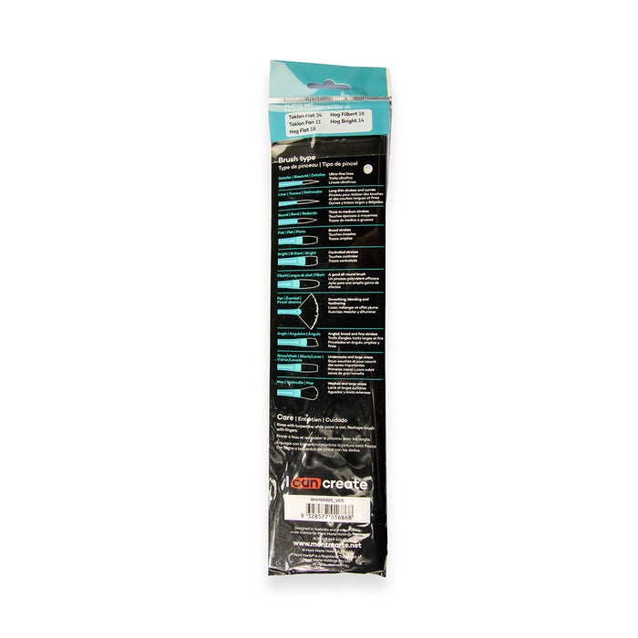 Oil Brushes Signature 5pc