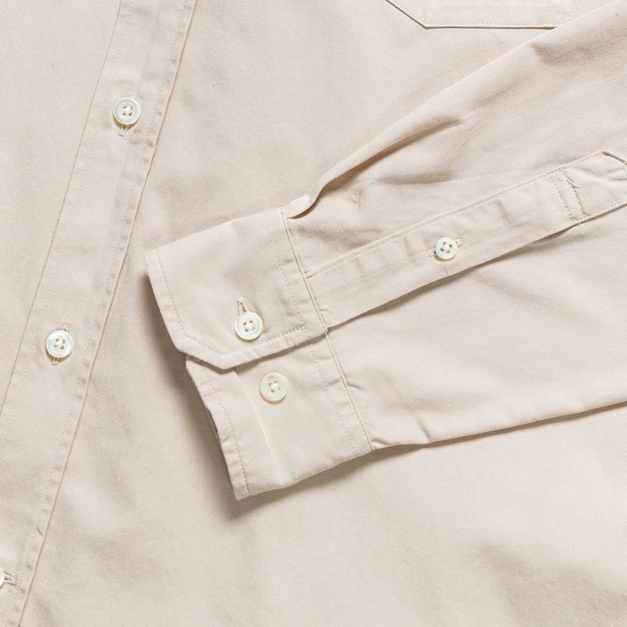 Osvald BD Twill Shirt - Oatmeal