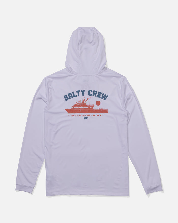Overnight Hood Sunshirt - White