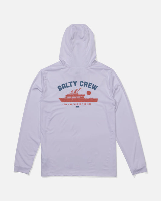 Overnight Hood Sunshirt - White