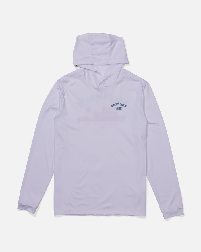 Overnight Hood Sunshirt - White