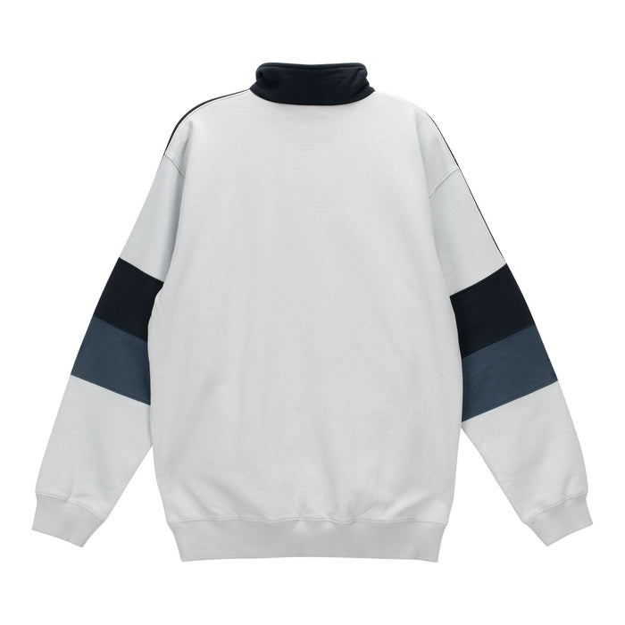 Overwatch 2 Logo Grey Quarter-Zip Sweatshirt - Back View