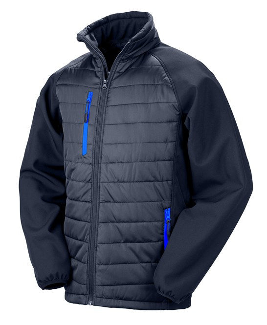 Navy/Royal Padded Jacket / S