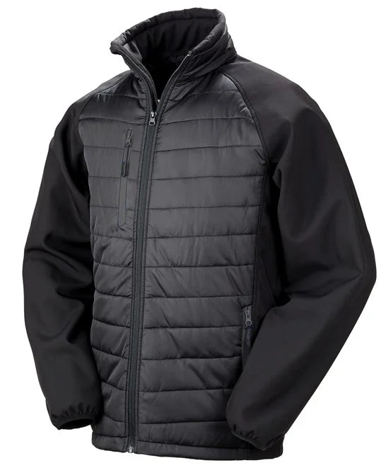Padded softshell jacket