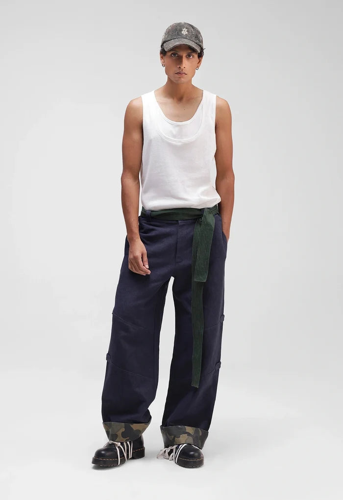 Panelled Pants