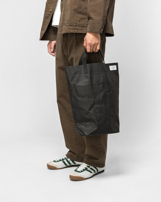 "Paper" Shopping Bag L - Black