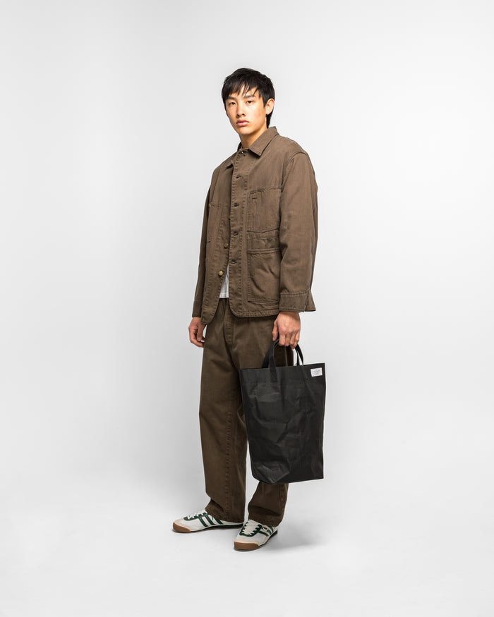 "Paper" Shopping Bag L - Black